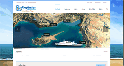 Desktop Screenshot of akgunlerdenizcilik.com